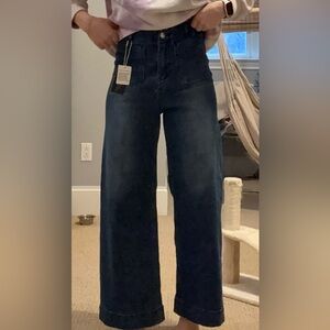 Dark Blue Denim Jeans